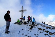 CIMA GREM (2049 m) con neve novembrina e al BIVACCO TELINI (1647 m) il 20 novembre 2017 - FOTOGALLERY